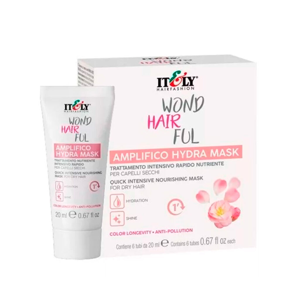 Máscara Cabellos Nutrición Y Brillo Itely 6 Unidades De 20 Ml C/u image number 0.0