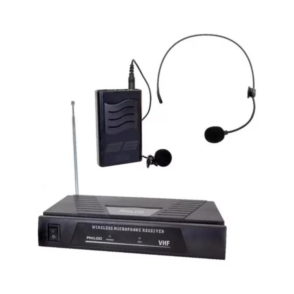 Kit De Microfono Inalambrico Vhf 2 En 1 Cintillo Y Solapa image number 2.0