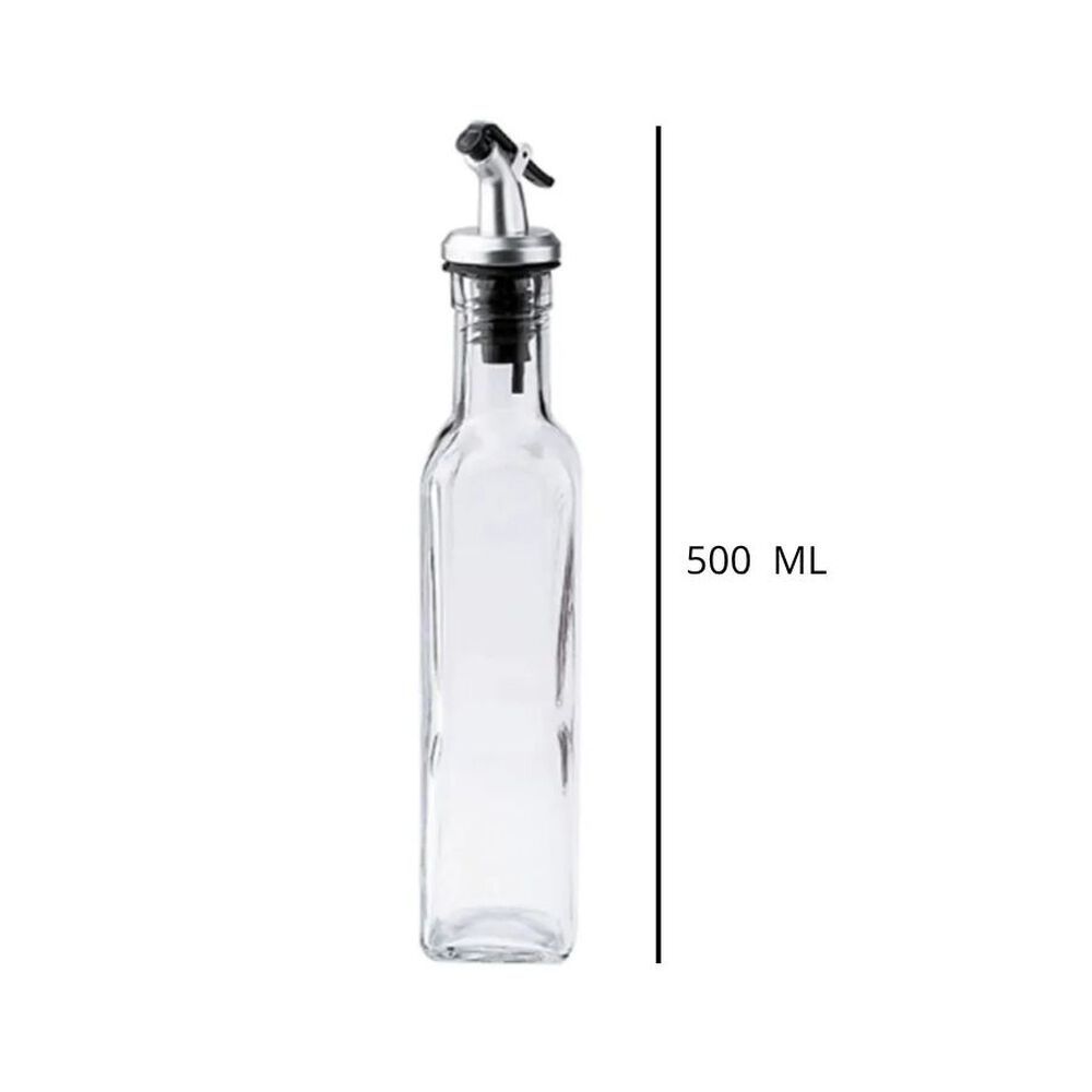 Dispensador De Aceite Y Vinagre De Vidrio De 500 Ml image number 2.0
