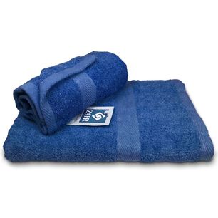 Toalla De Ba&ntilde;o Colecci&oacute;n 70x140 Centimetros / Azul Zahr