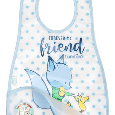 Babero De Alimentacion Bambino  Zorro Blanco