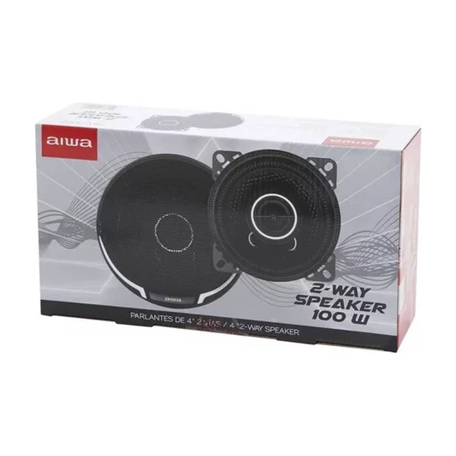 Parlante De Auto Aiwa 10cms 100w Taw-1022 image number 1.0