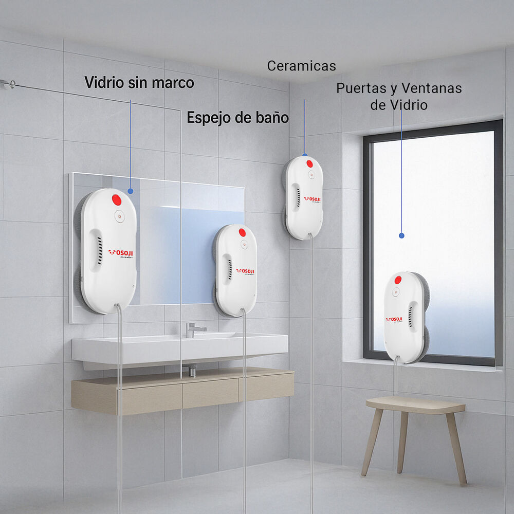 Robot Limpiavidrios Limpiador Inteligente Osoji Mado image number 3.0