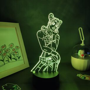 Lampara 3d Jolyne Cujoh Jojo Bizarre Adventure