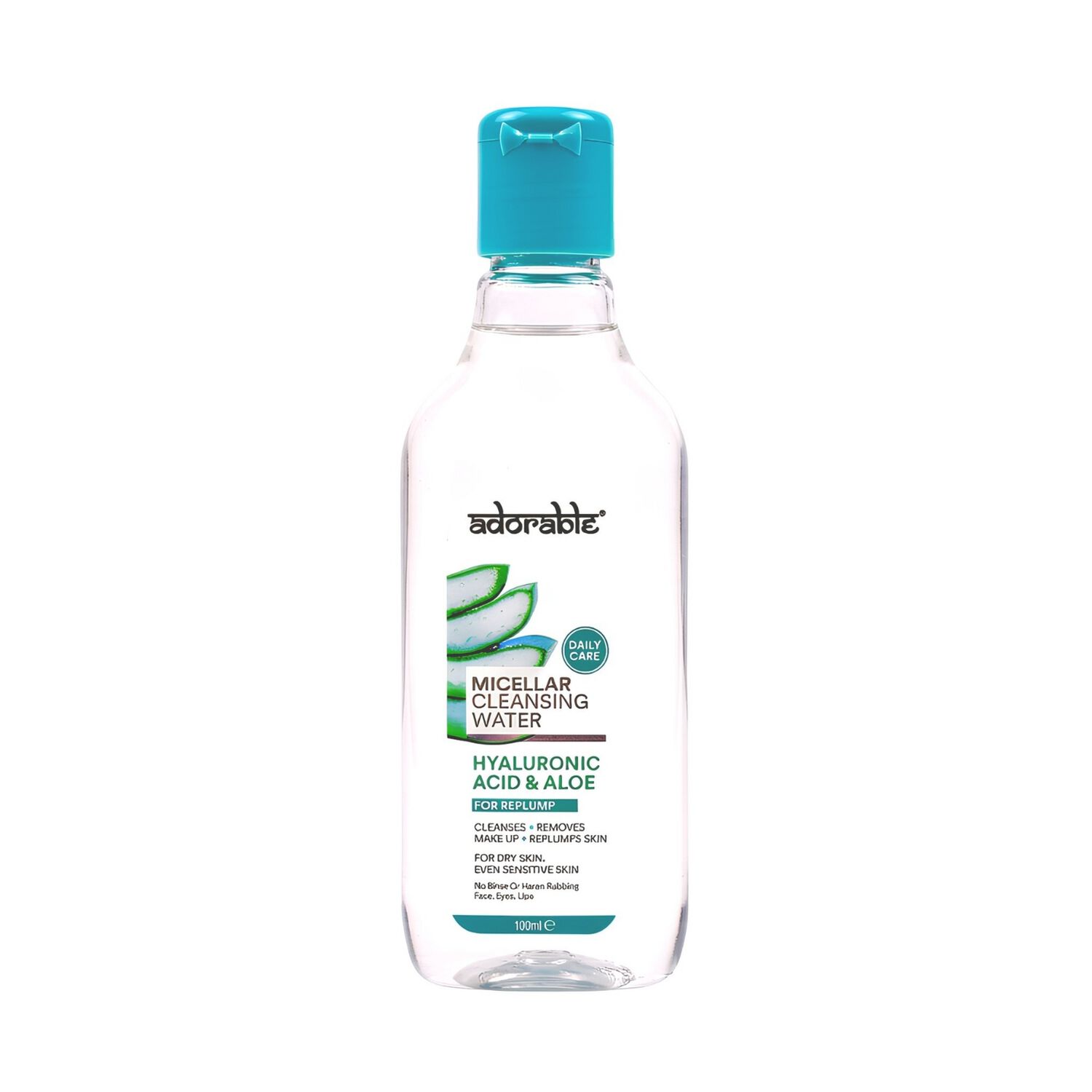 Adorable Agua Micelar &Aacute;cido Hialur&oacute;nico & Aloe 100 Ml image number 0.0