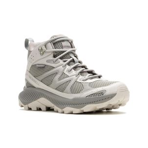 Botín Outdoor Mujer Merrell Tempo Exp Mid Gris Waterproof