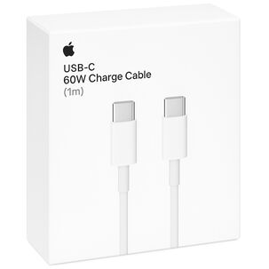 Cable Apple Original Usb-c A Usb-c 1mt De Carga R&aacute;pida 60w
