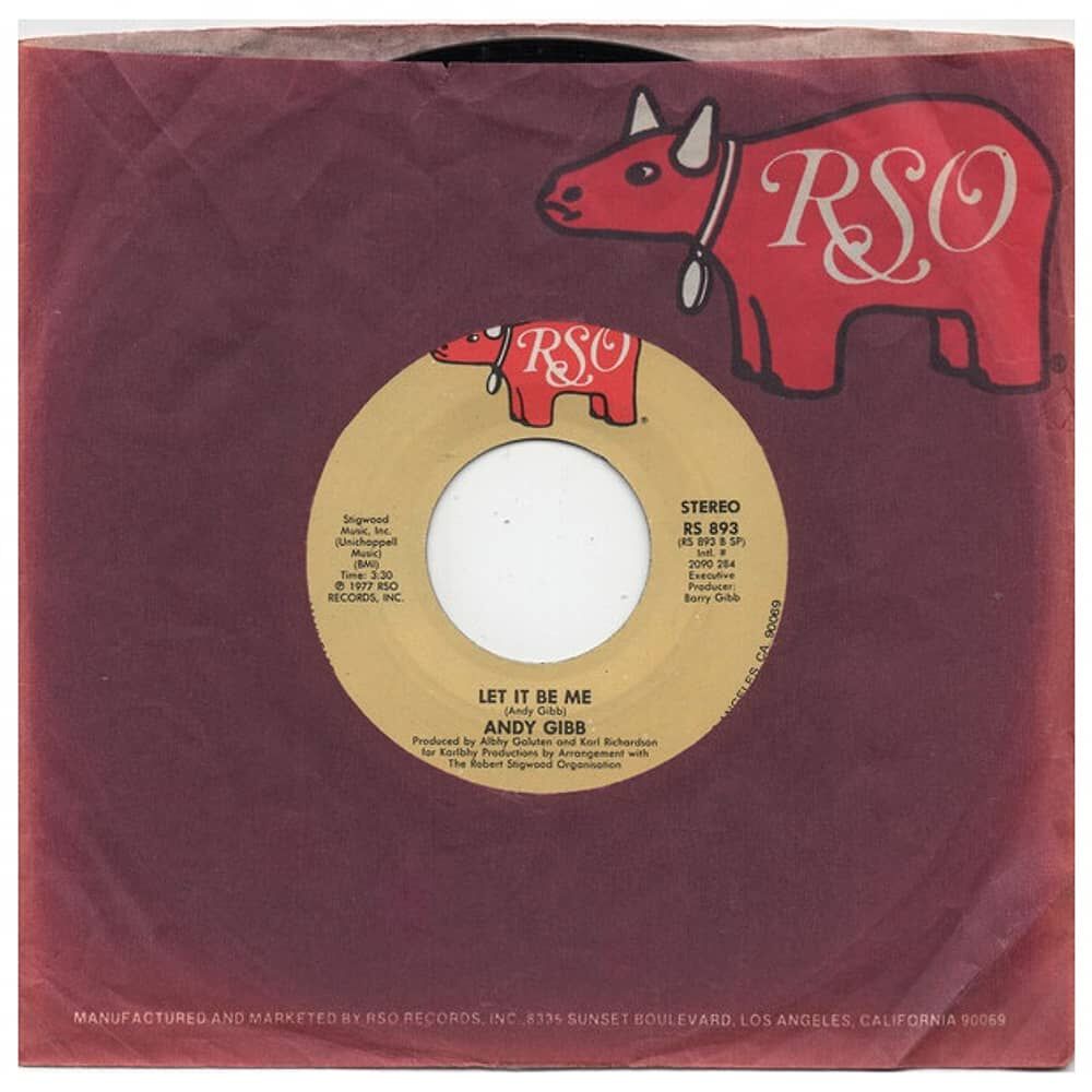 Andy Gibb - Shadow Dancing | 7" Single Vinilo Usado image number 1.0