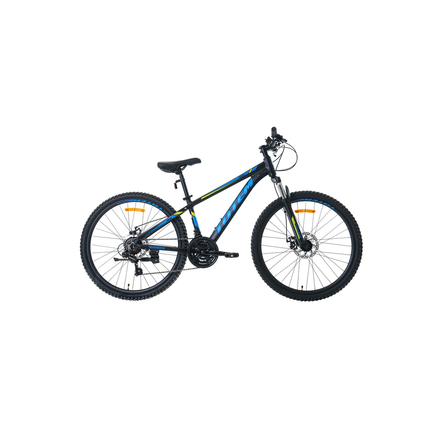 Bicicleta Totem Mtb Aro 26 Modelo Y650 Negro Azul image number 1.0