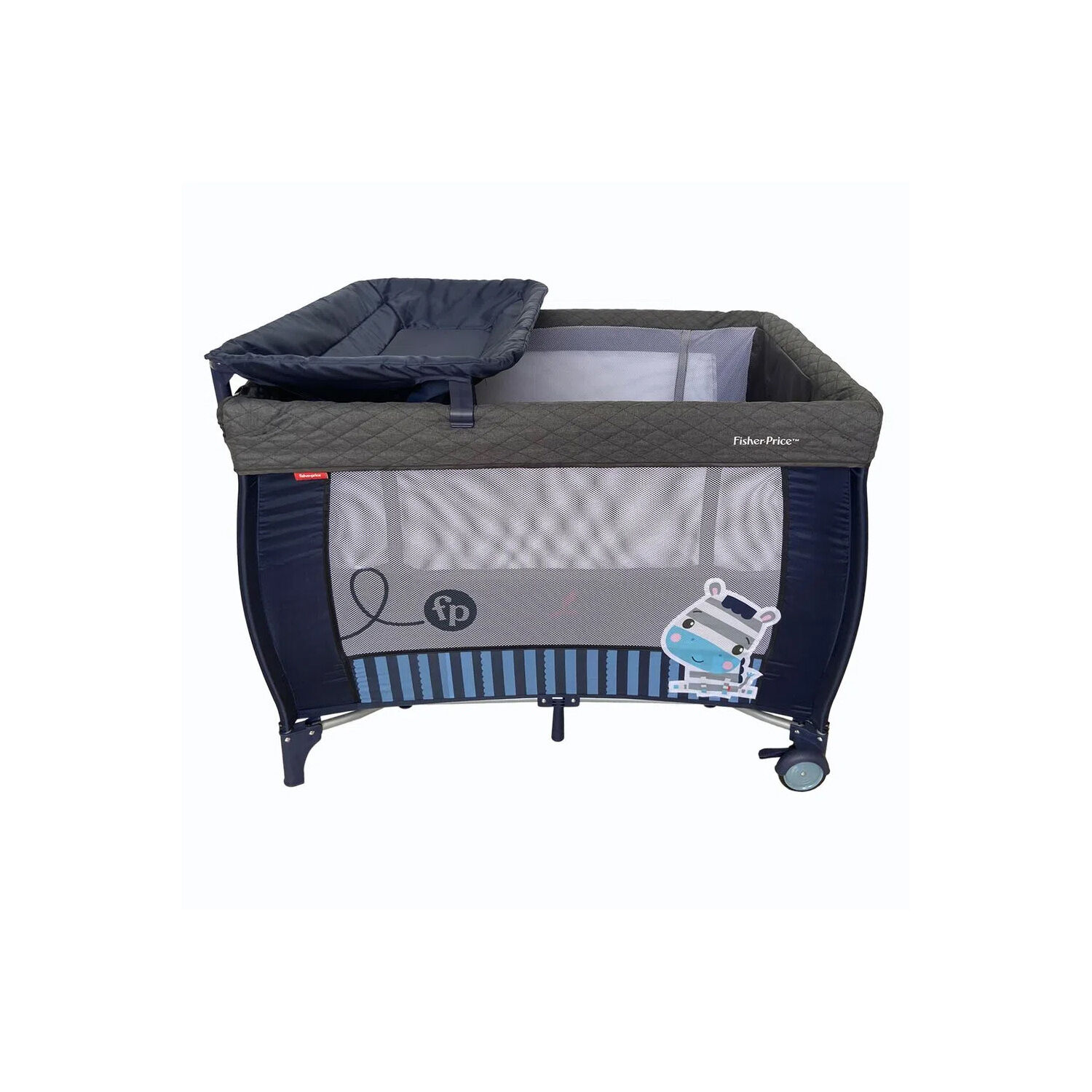 Cuna Fisher Price Pack & Play Mudador Y Pa&ntilde;alera Azul - Ps image number 0.0