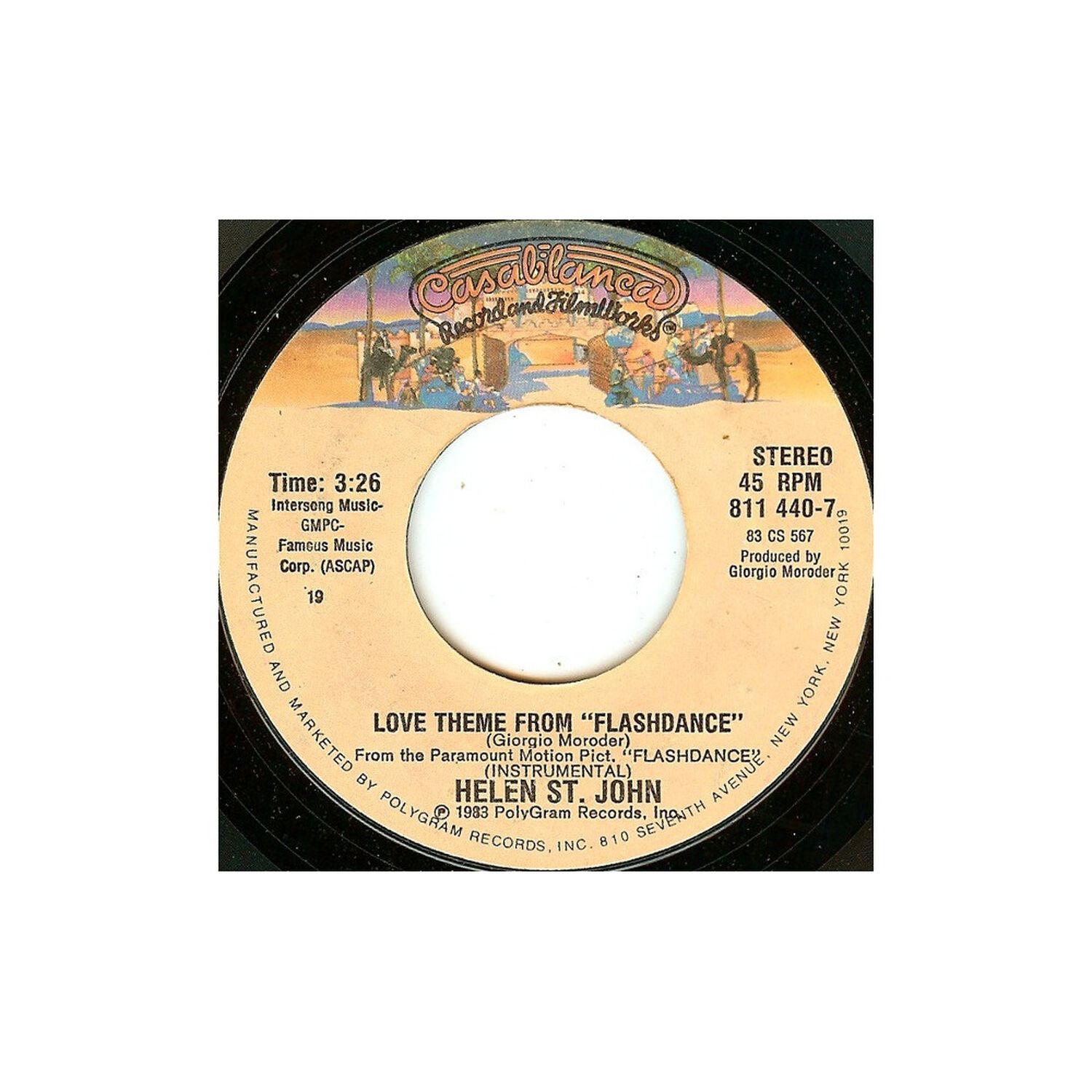 Irene Cara - Flashdance&hellip;what I Feeling | 7" Single Usado image number 1.0