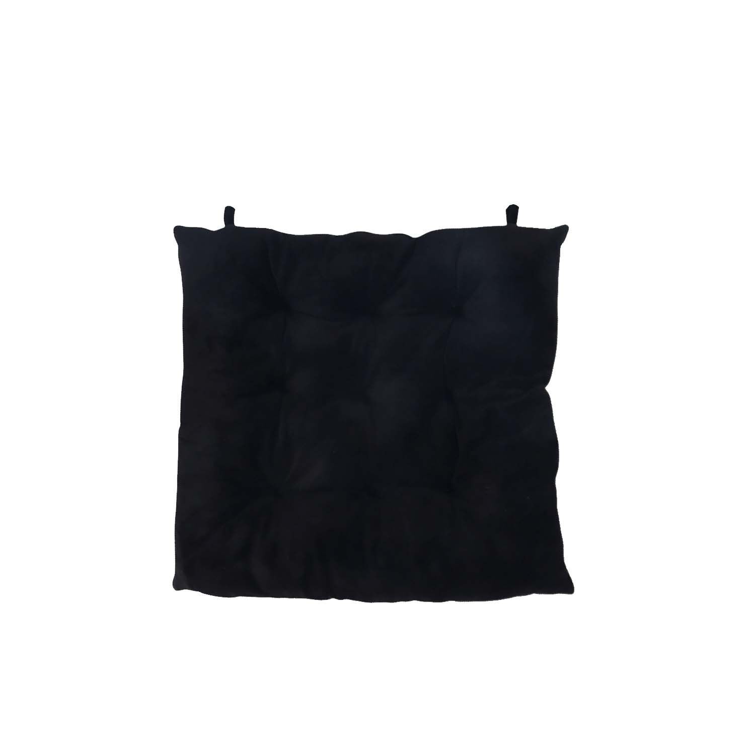 Coj&iacute;n Para Silla Negro 40x40 Cm image number 2.0