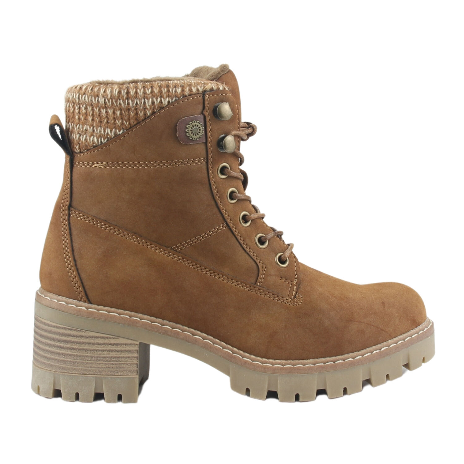 Botin Chalada Mujer Sindy-1 Caf&eacute; Casual image number 0.0