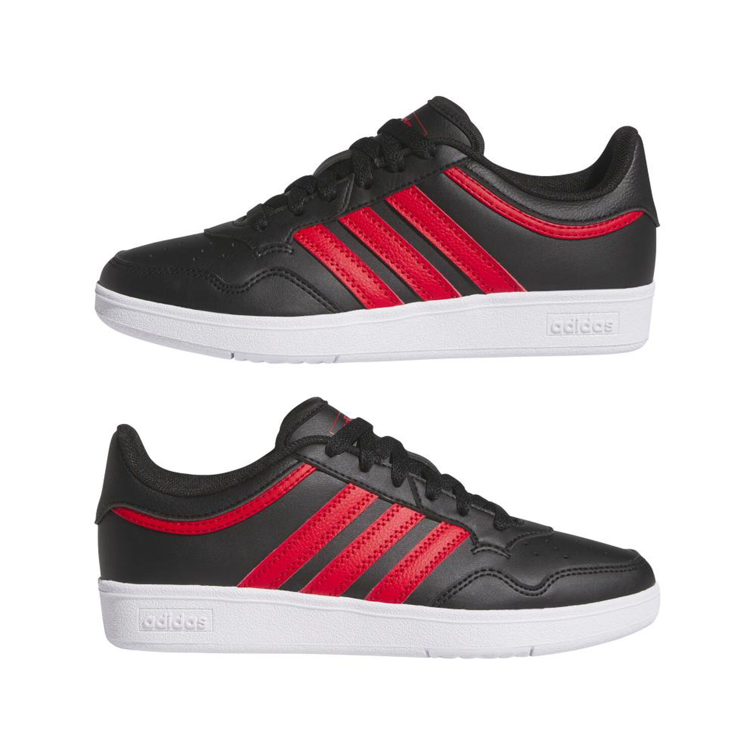 Zapatilla Urbana Unisex Adidas Hoops 4.0 J Negro image number 8.0
