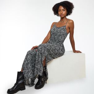 Enterito Largo Estampado Tiro Medio Regular Mujer Rolly Go