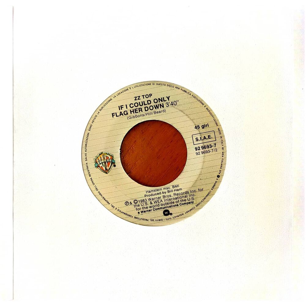 Zz Top - Gimme Al Your Loving | 7" Single Vinilo Usado image number 1.0