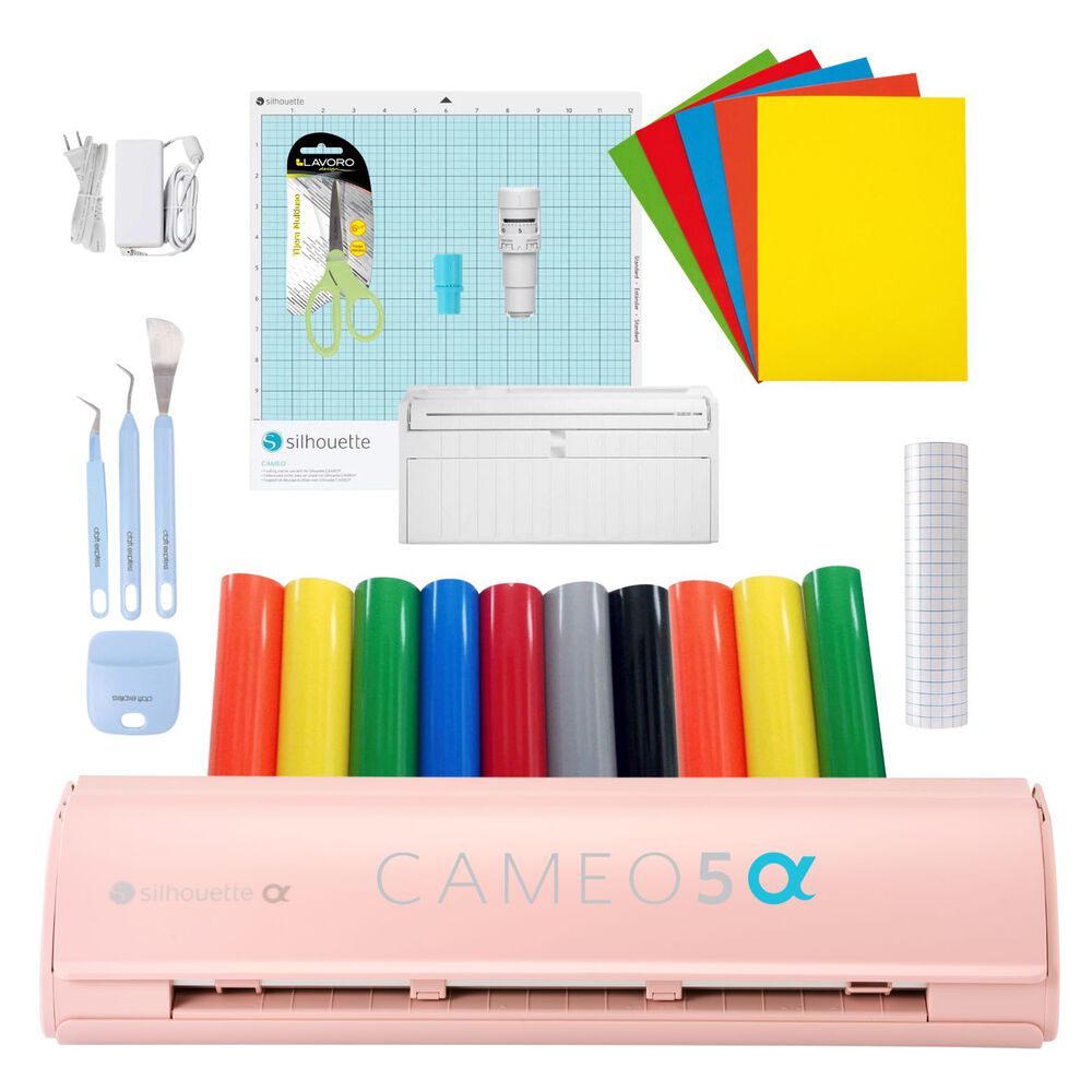 Kit Emprendedor Silhouette Cameo 5 Alpha Pink image number 0.0