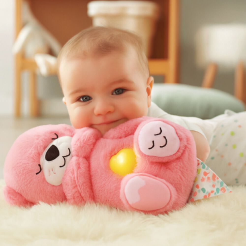 Nutria Peluche Relajante Luz Musical Juguete Respiraci&oacute;n image number 15.0