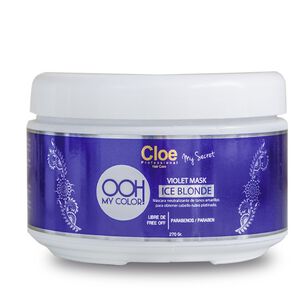 M&aacute;scara Ooh My Color Violet Ice Blonde Cloe 270gr