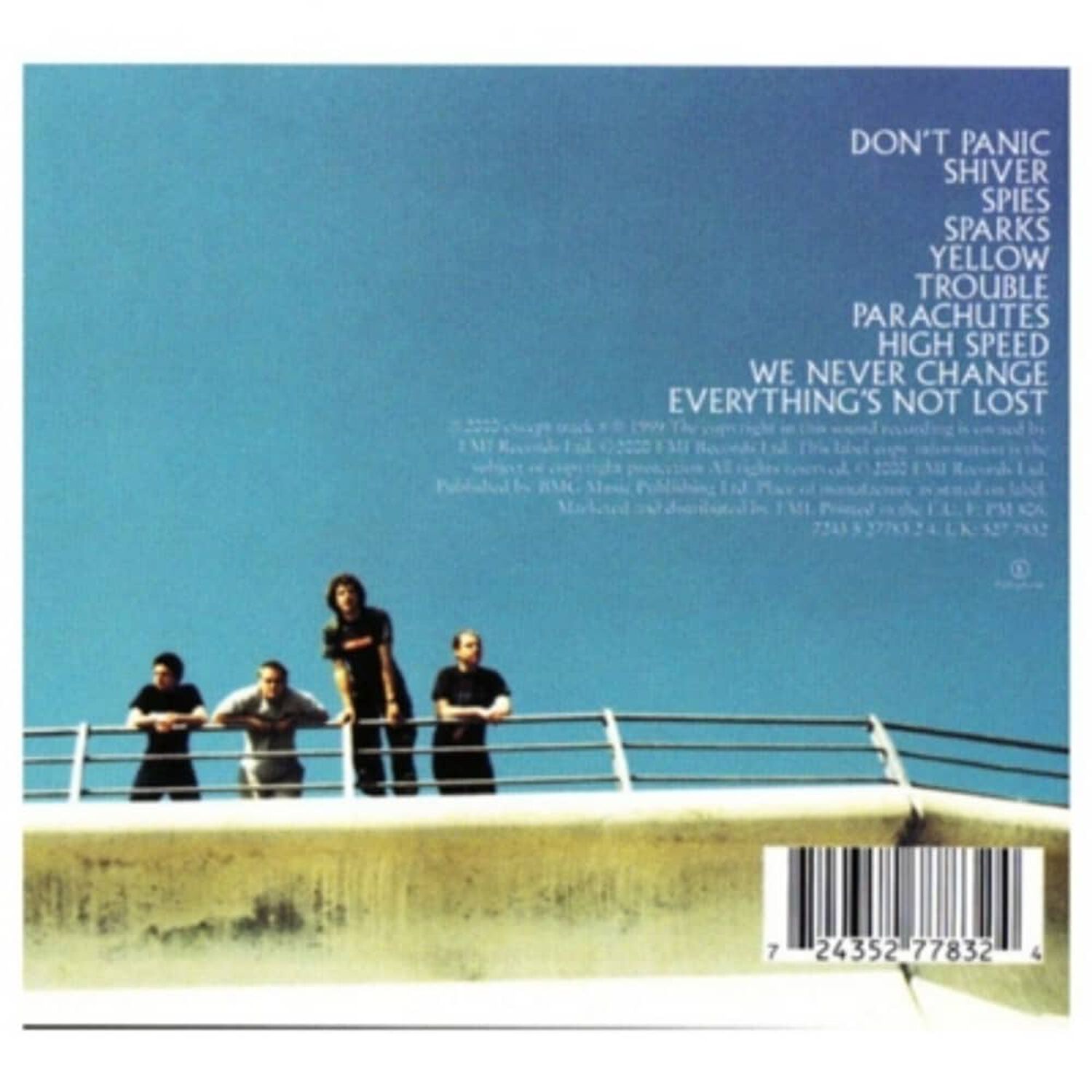 Coldplay - Parachutes | Cd image number 1.0
