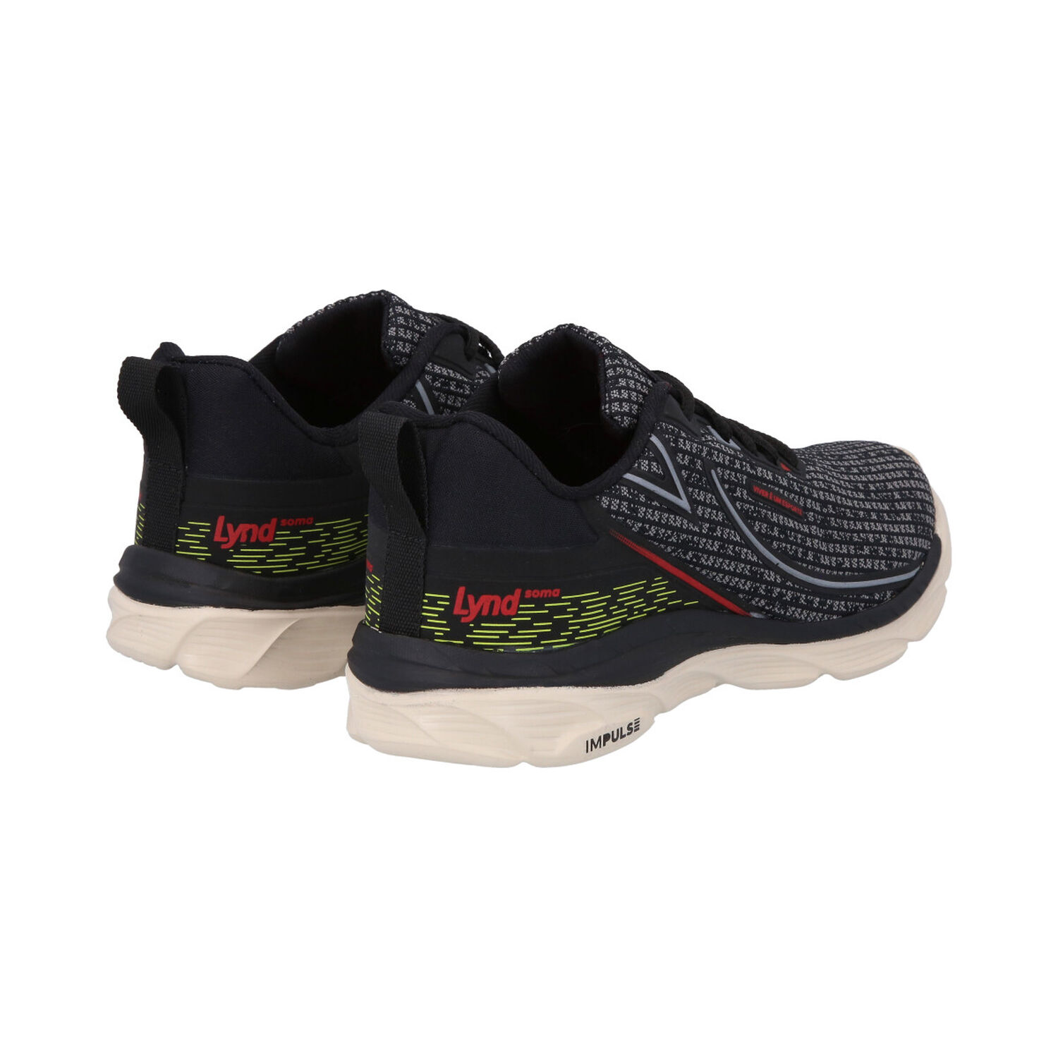 Zapatilla Infantil Soma Negro Lynd image number 4.0