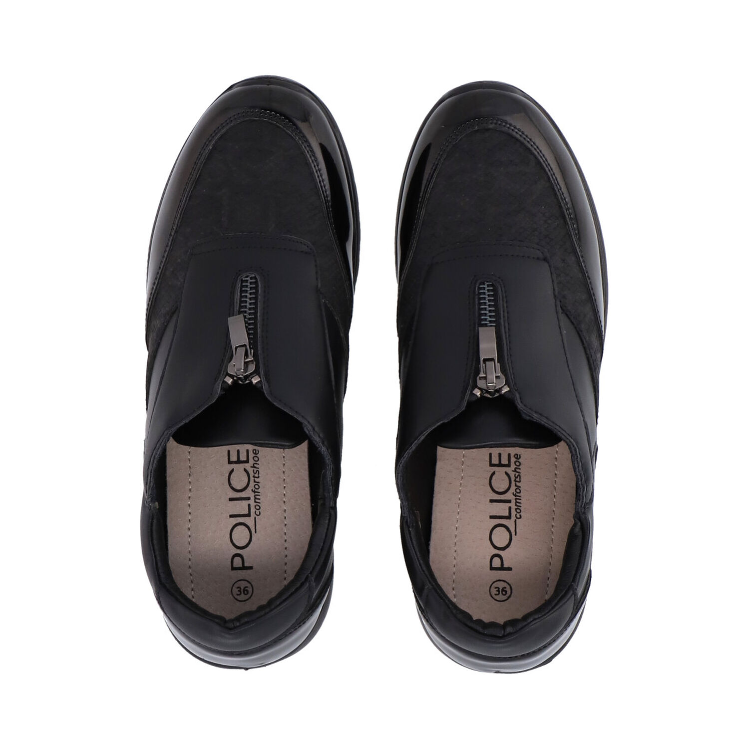 Zapatilla Urbana Mujer Negro Hut Police image number 2.0