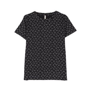 Polera Mico Print Manga Corta Cuello Redondo Mujer Freedom