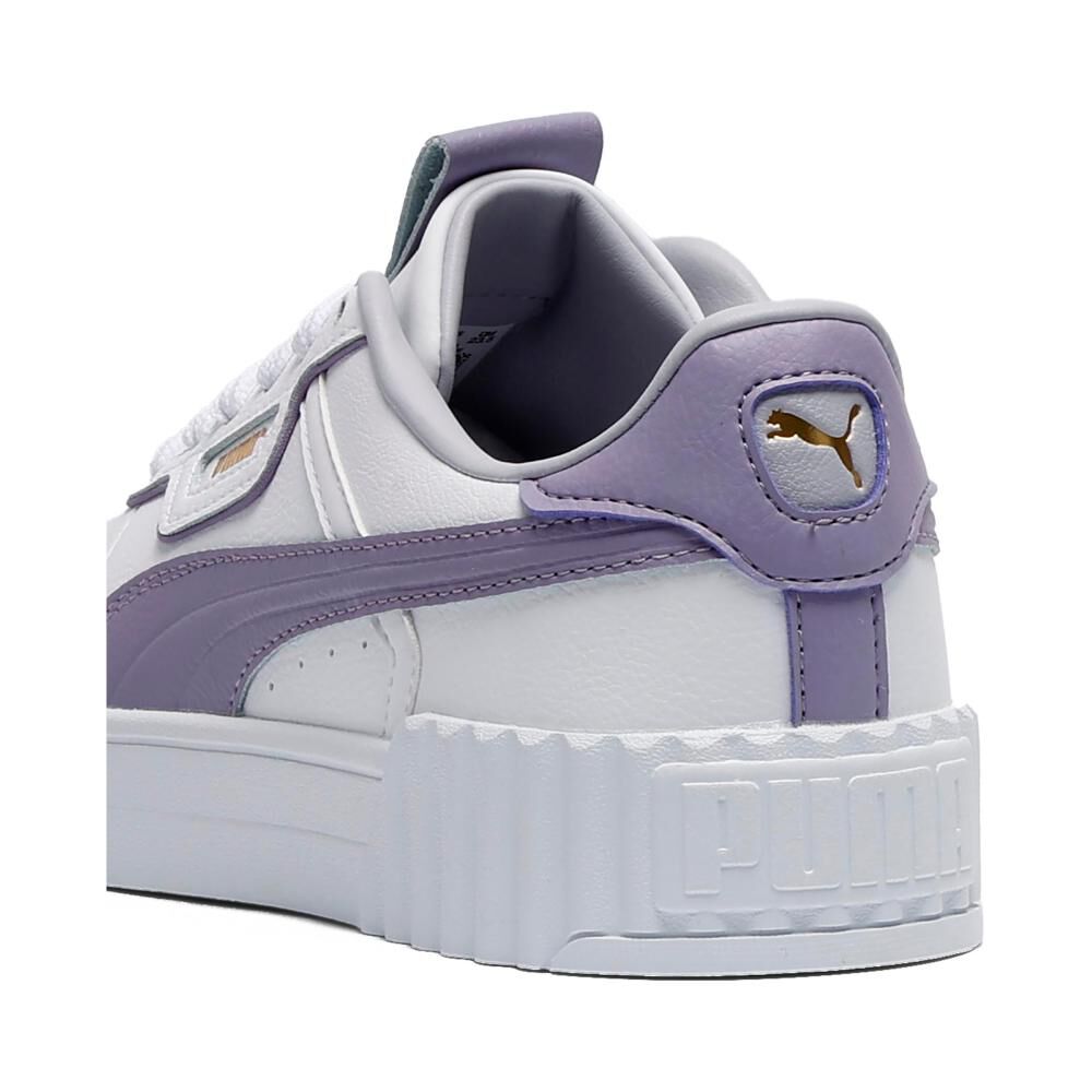 Zapatilla Urbana Mujer Puma Carina 3.0 Luxe White-lilac Luster image number 2.0