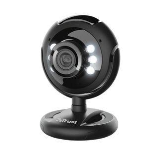 Webcam Camara Web Hd Usb Microfono Con Luz Led