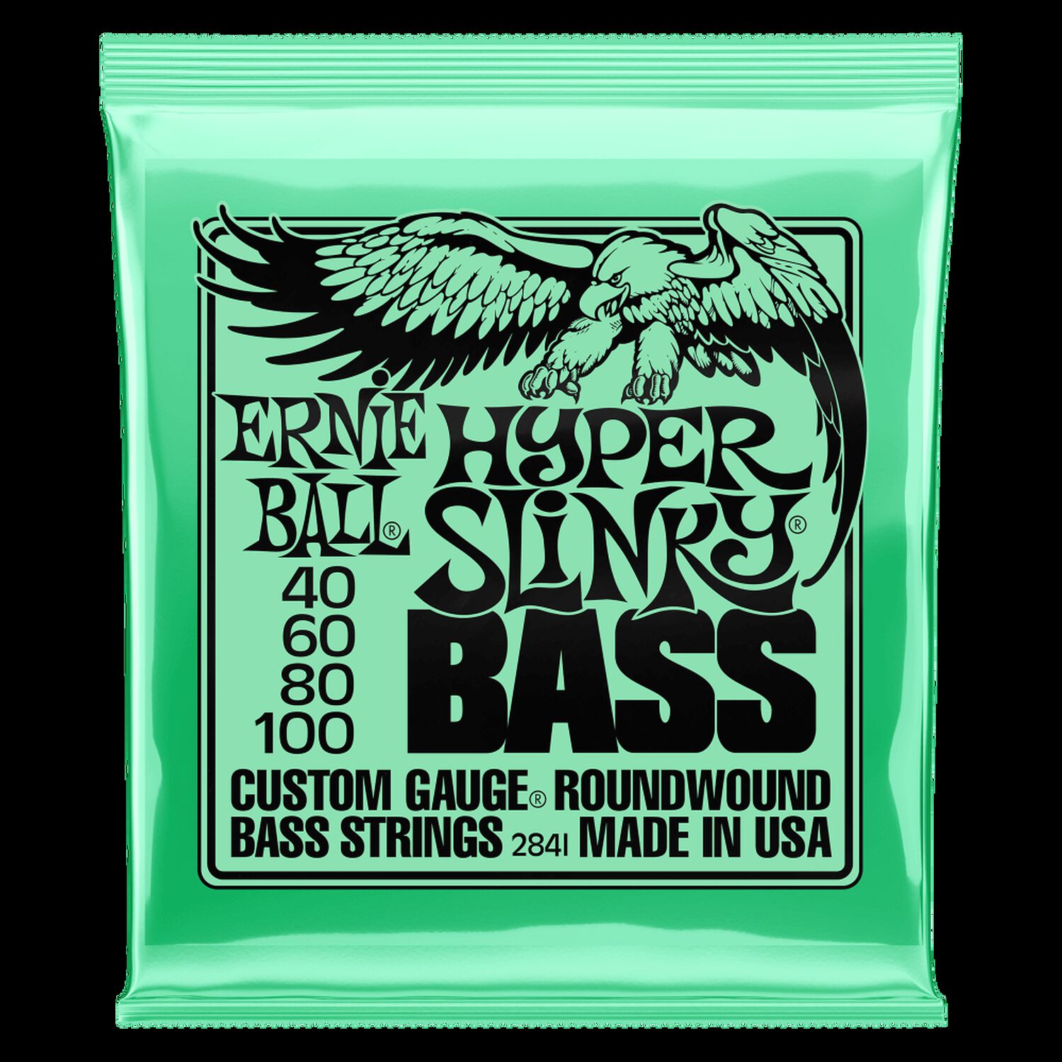 Cuerdas Bajo El&eacute;ctrico Hyper Slinky 40-100 Ernie Ball 2841 image number 0.0