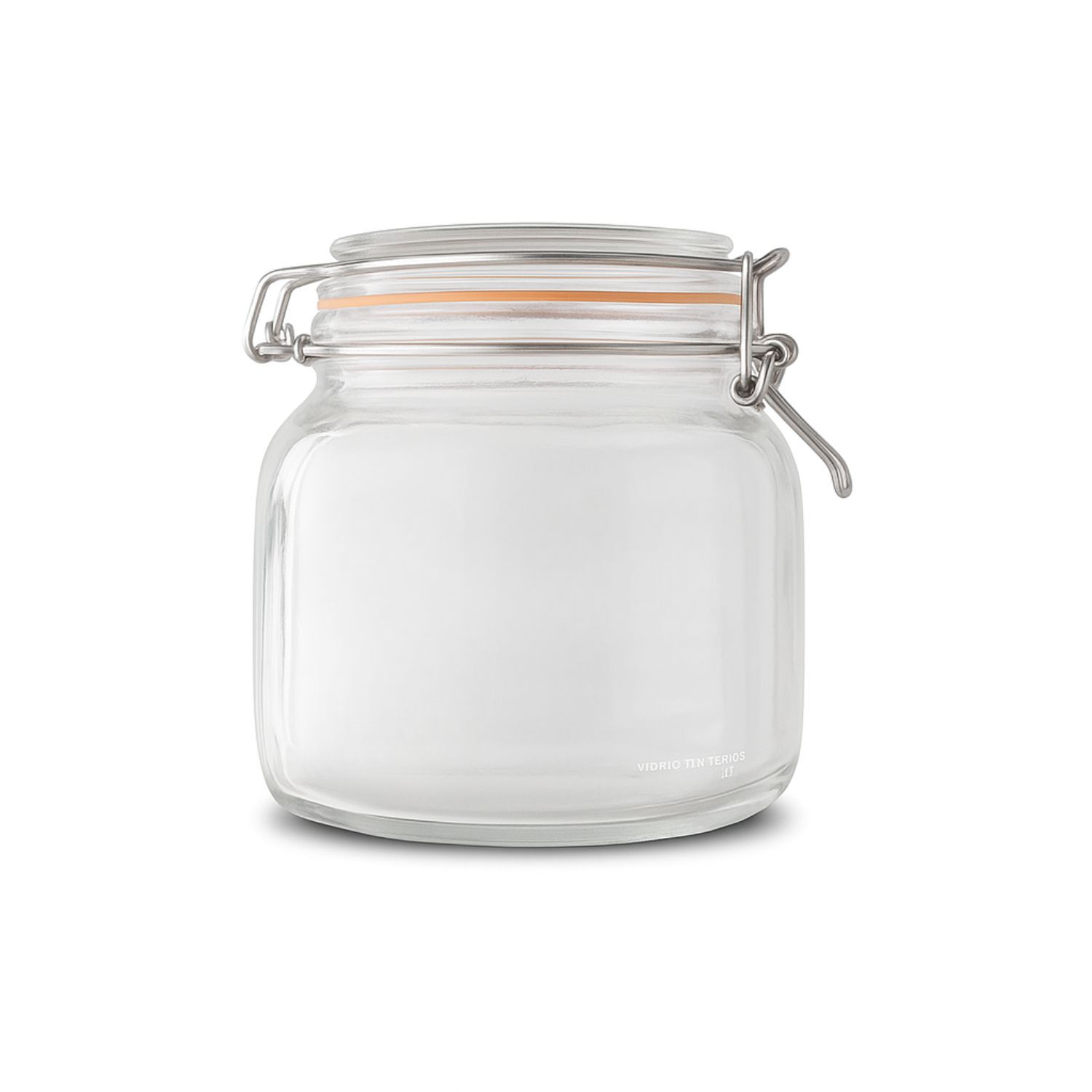 Frasco Vidrio Tapa Hermetica 800ml Allegra Recipiente image number 1.0