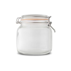 Frasco Vidrio Tapa Hermetica 800ml Allegra Recipiente