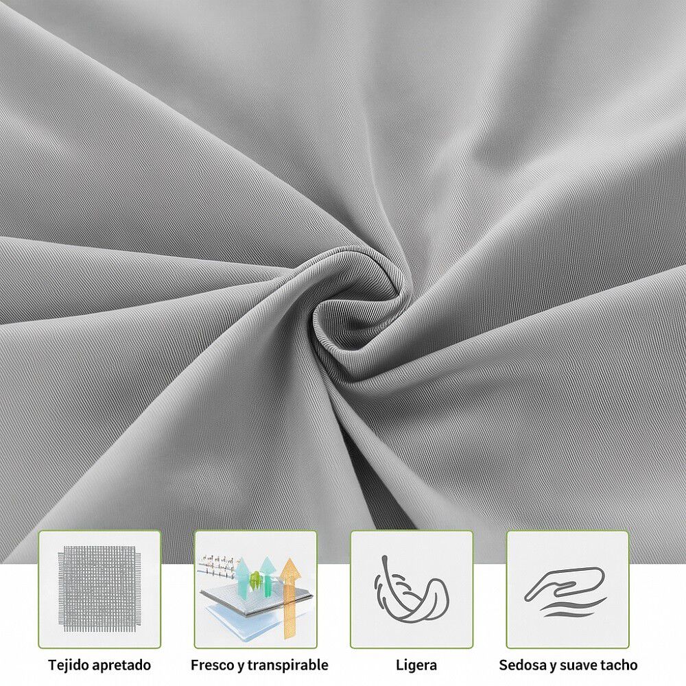 Juego De S&aacute;bana 200 Hilos 2 Plazas 4 Piezas Variedad Colores image number 10.0