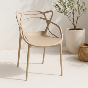 Silla De Terraza O Comedor Master - Beige