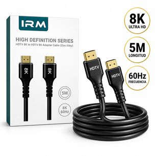 Cable Adaptador Multimedia Hdmi 8k 60hz Ultra Hd2.1 Alta Velocidad 5 Metros