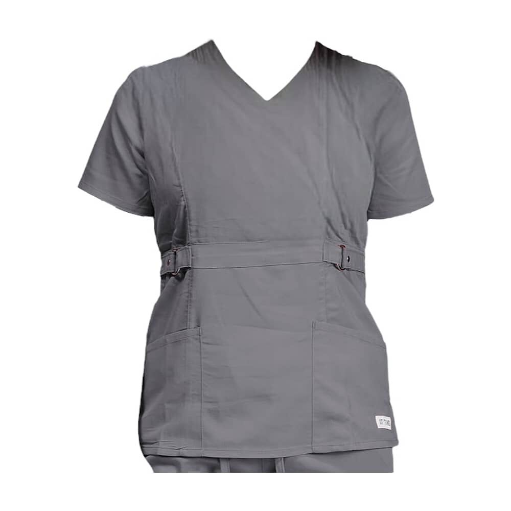 Conjunto Polera Y Pantal&oacute;n Clinico Gris Oscuro image number 0.0