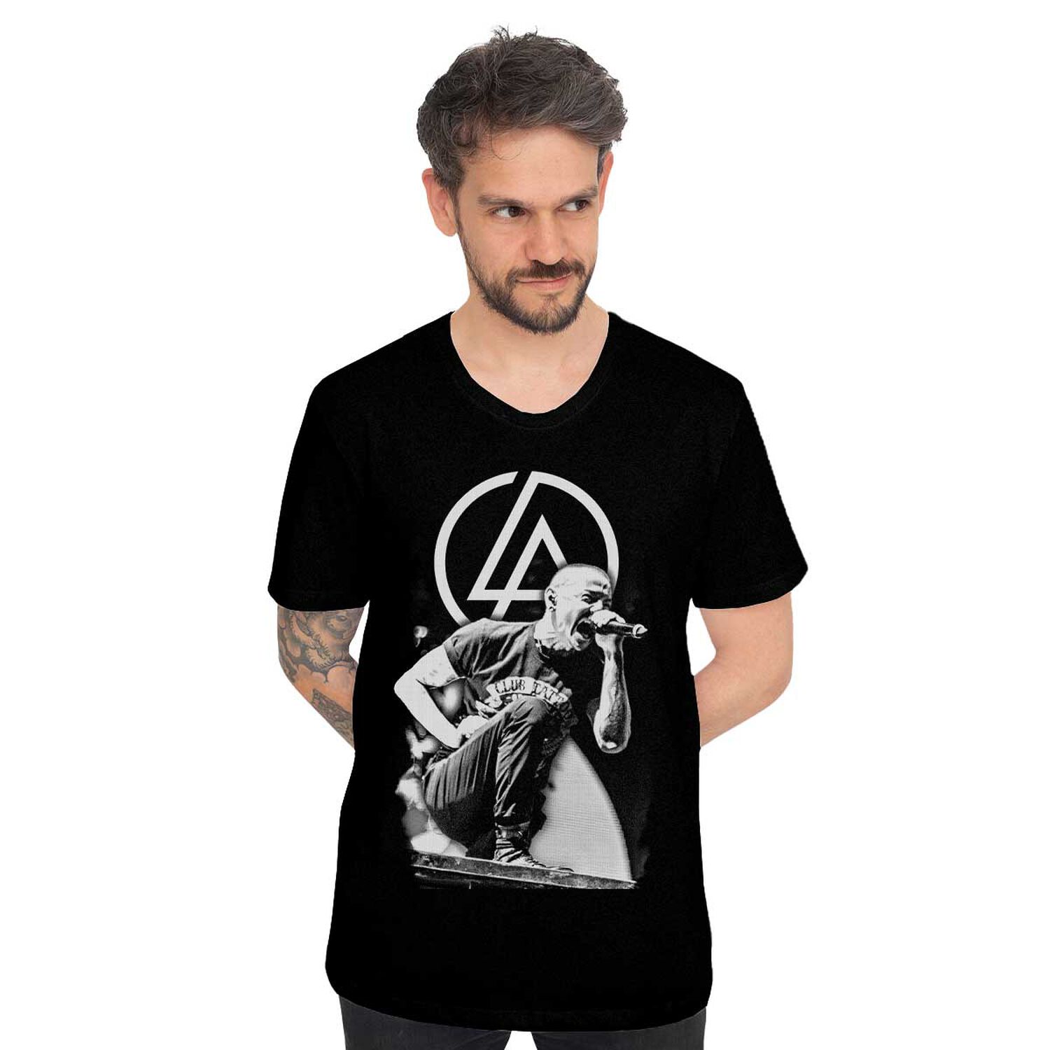 Polera Chester Bennington Linkin Park image number 0.0