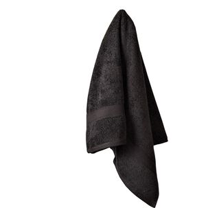 Set 2 Toallas Florentino 100% Algodon Negro
