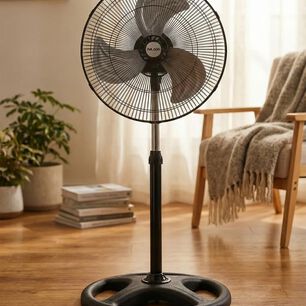 Ventilador Pedestal 3 En 1 18 Pulgadas Met&aacute;lico Marca Palson