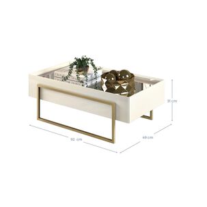 Mesa De Centro Vekkahome Pilar