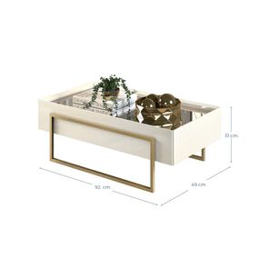 Mesa De Centro Vekkahome Pilar