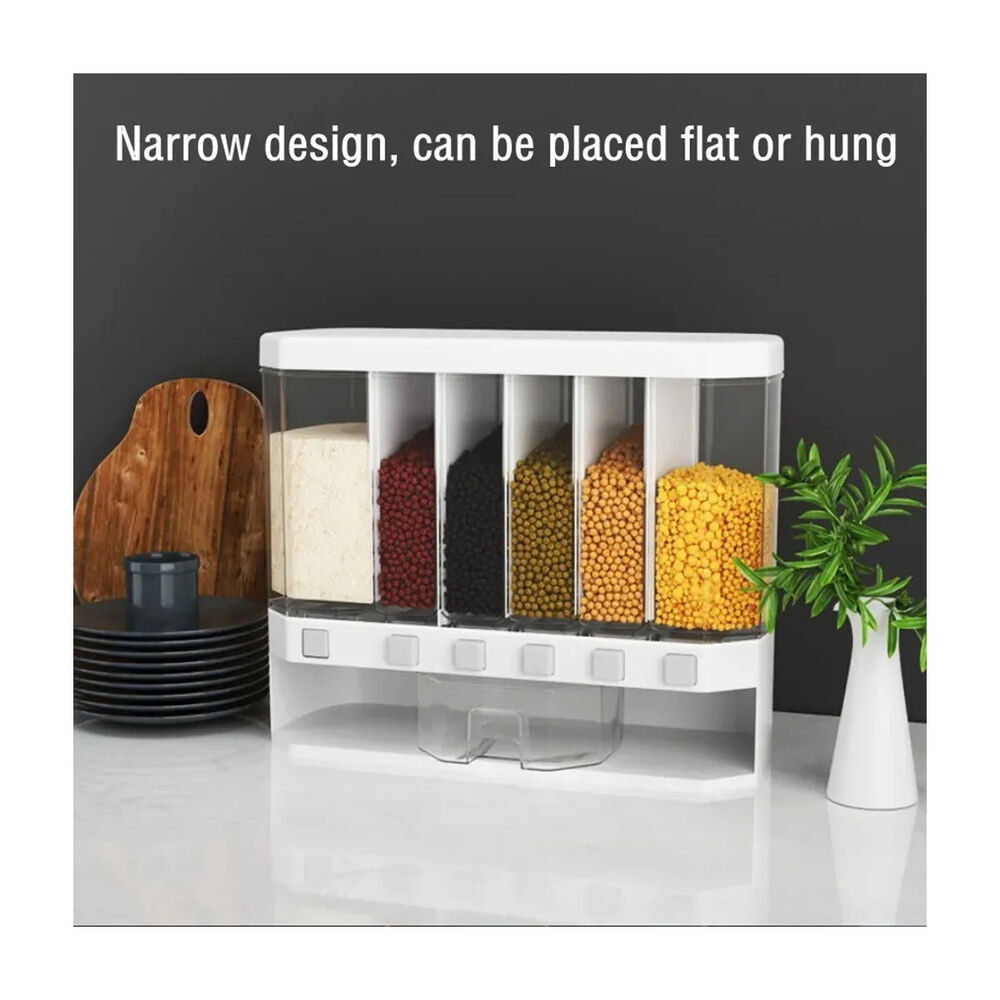 Dispensador De Cereales Granos 6 En 1 image number 5.0