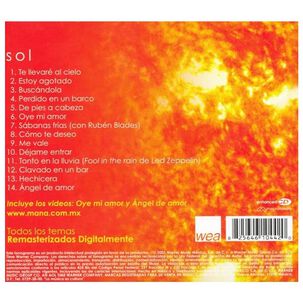 Mana - Sol: Grandes Exitos | Cd