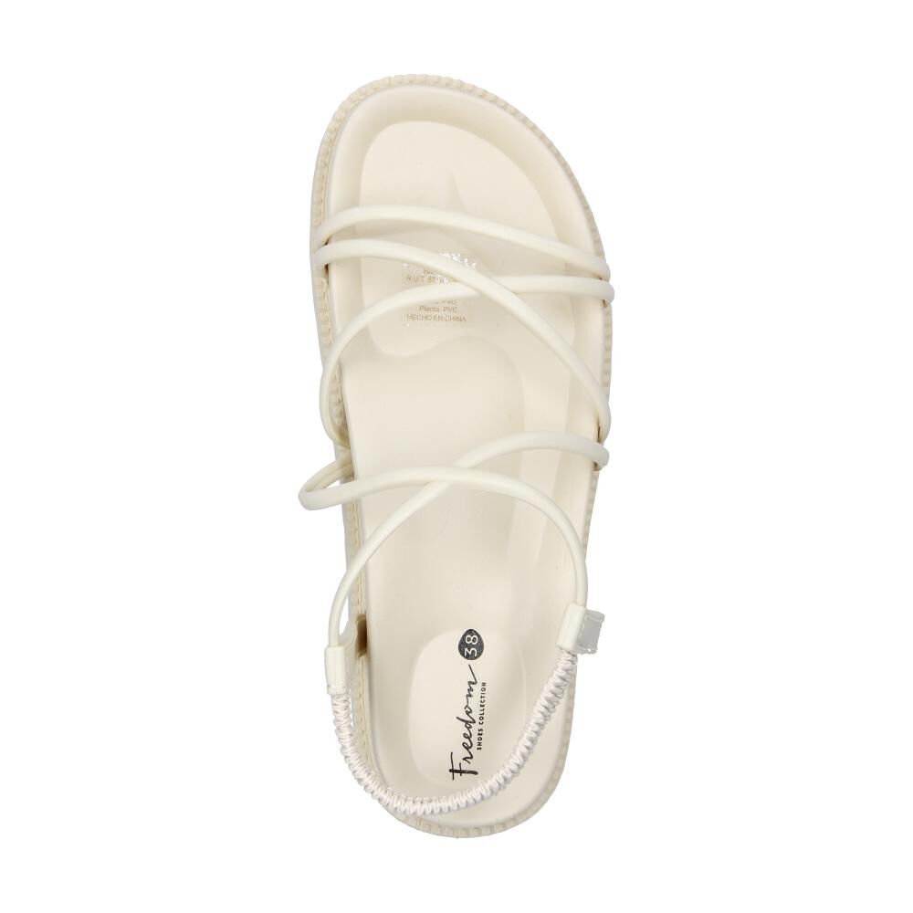 Sandalia Mujer Freedom Beige image number 4.0