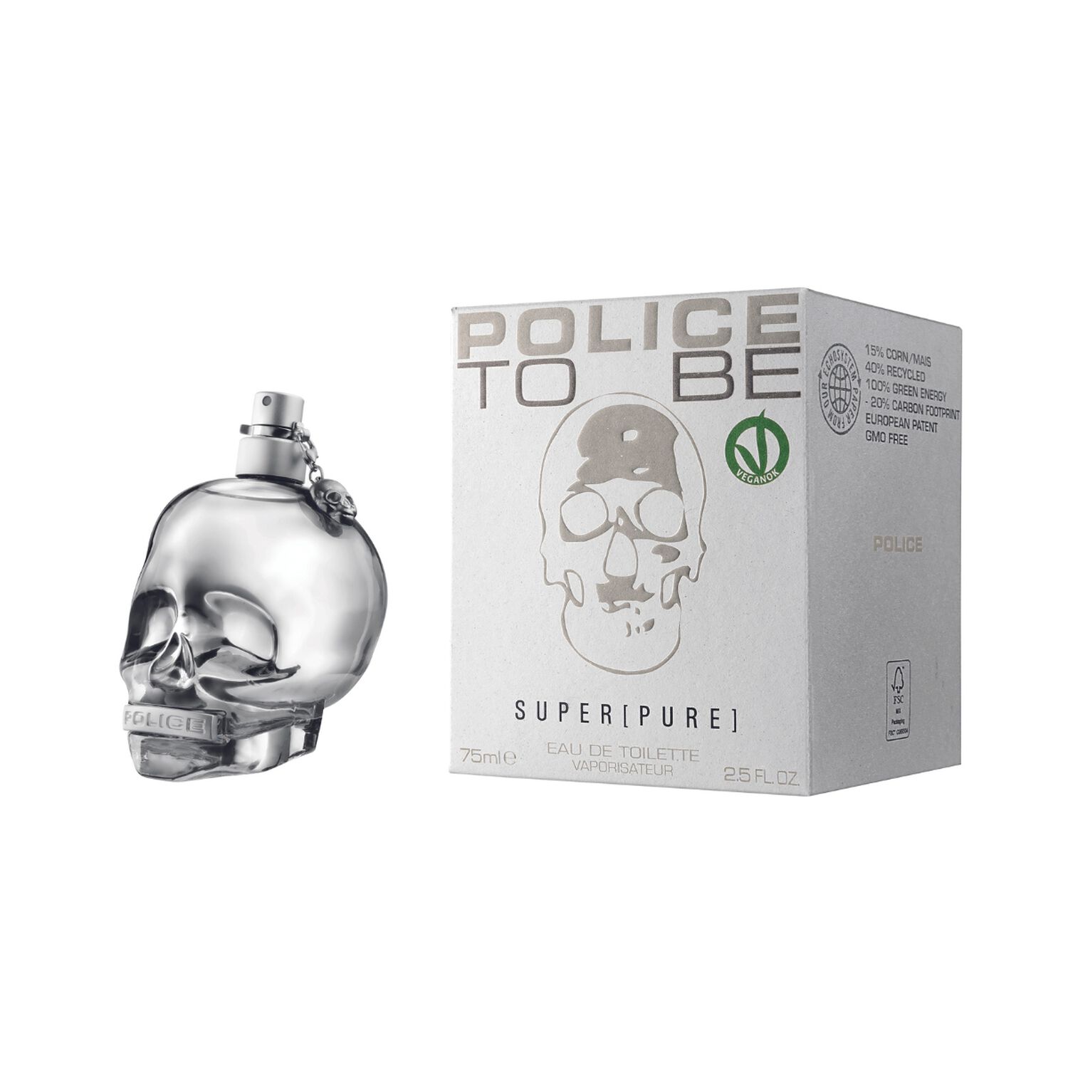 Police To Be Super Pure Unisex Edt 125ml image number 0.0