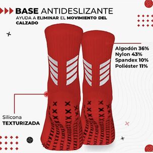 Medias Calcetas Futbol Antideslizante Set 2 + Pantorrillera