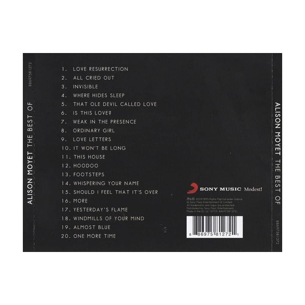Alison Moyet - The Best Of | Cd image number 1.0