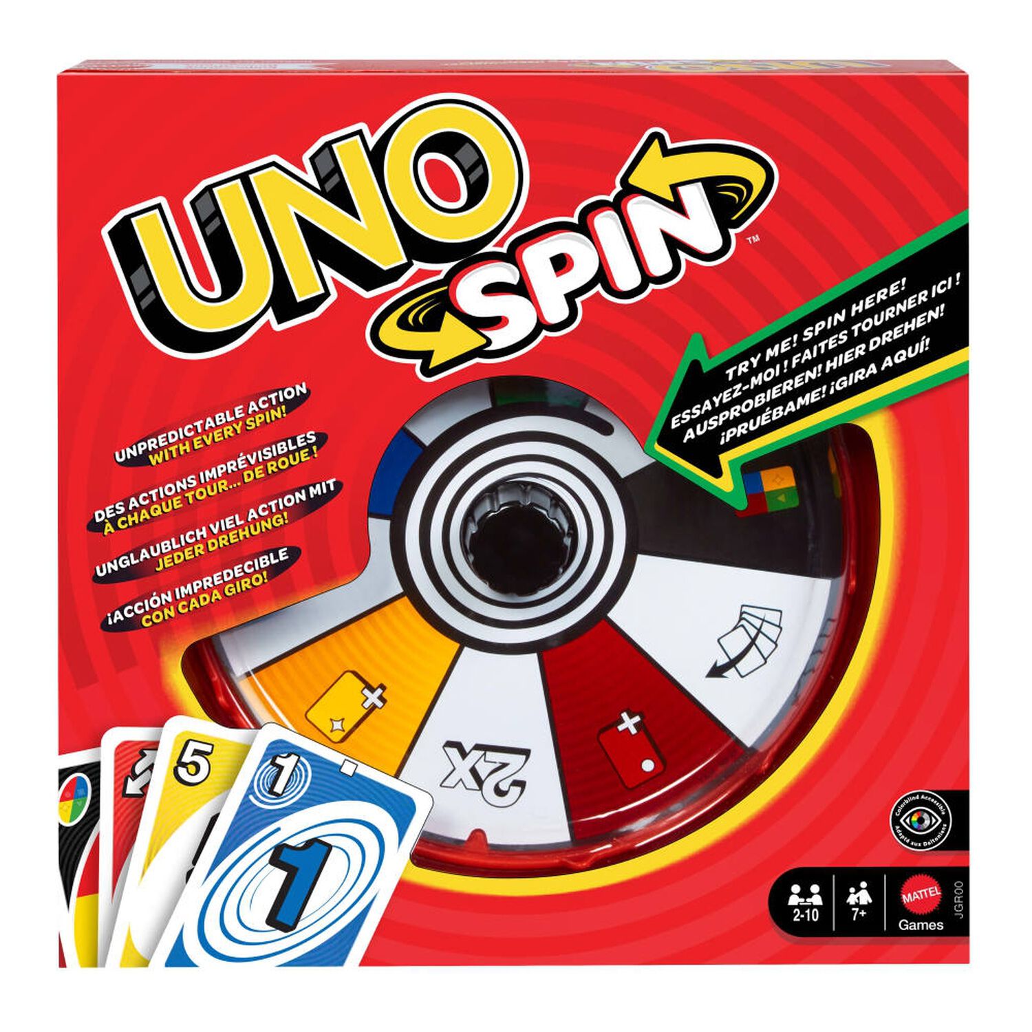 Juego De Mesa Ruleta Uno Spin image number 1.0