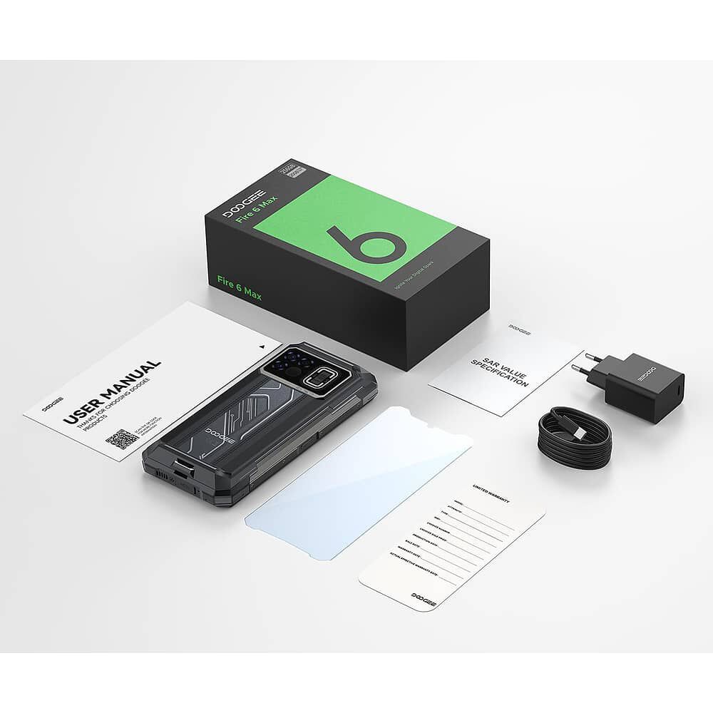 Doogee Fire 6 Max 5g Smartphone Resistente Con C&aacute;mara T&eacute;rmica Y Bater&iacute;a De 20.800mah image number 9.0