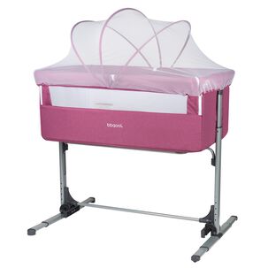 Cuna Colecho Mecedora Mosquitero Next2us Pink